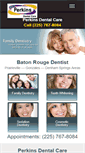 Mobile Screenshot of batonrougecosmeticdentistry.net